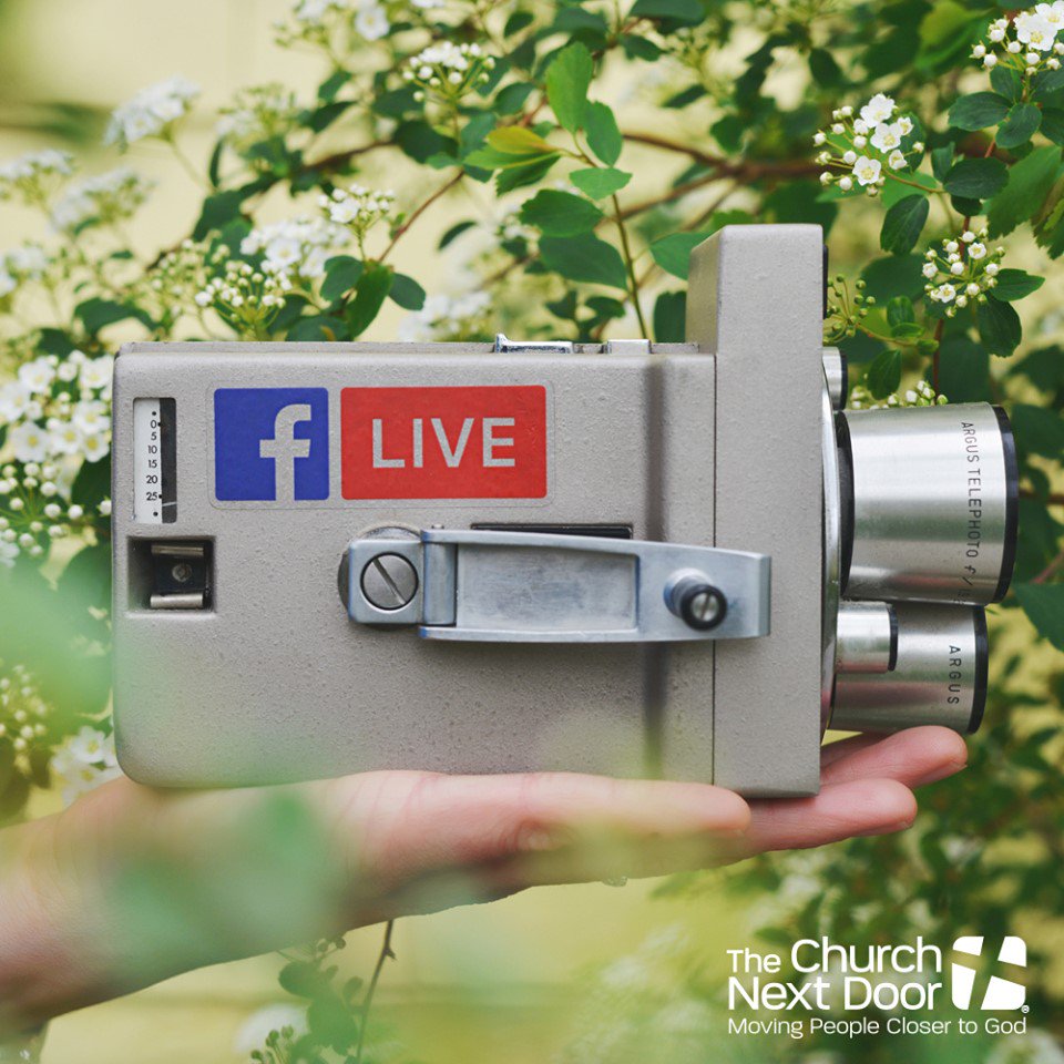 The Church Next Door will be live on Facebook this morning at 11:00 am!