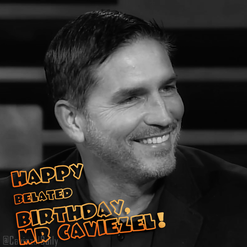 and a belated happy birthday to Mr. Caviezel !
#JimCaviezel