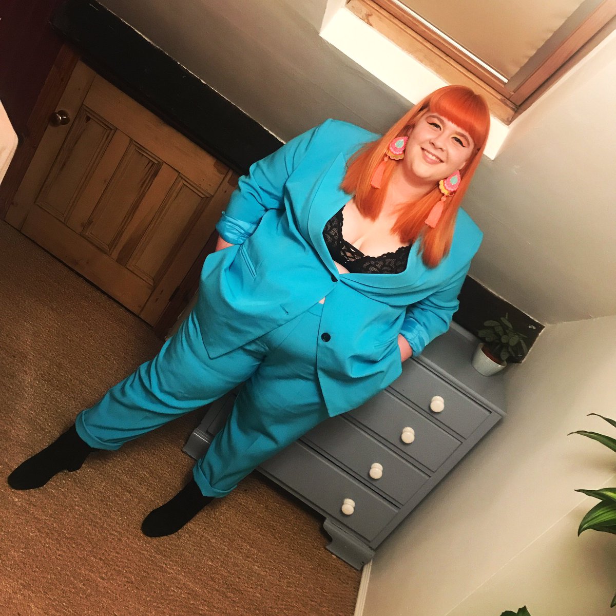 abiwardbristol's tweet photo. Did a prom night innit. Big ups @ASOS for providing me with the best boss ass suit a big bitch could ask for π
#asos #asoscurve #asoslovescurve #bossbitch #powersuit #promnight #anymorehashtags https://t.co/da5wMotPH3