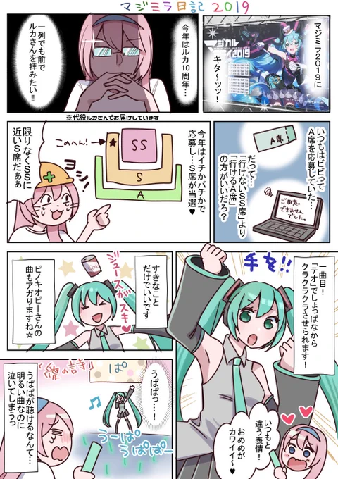 マジミラライブ日記①
#マジカルミライ2019 
#マジカルミライ 