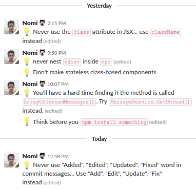 NomanGulKhan's tweet image. Common "mistakes" I've done before 😐... and some tips...
Add your's in the comments :)
#gimmesourcecode
.
.
.
💡Insightful Sunday series (EP01)