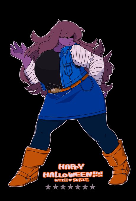 人造人間スージィちゃん(DB)
Thank you for your request !

#DELTARUNE 
#HappyHalloweenWithSusie 