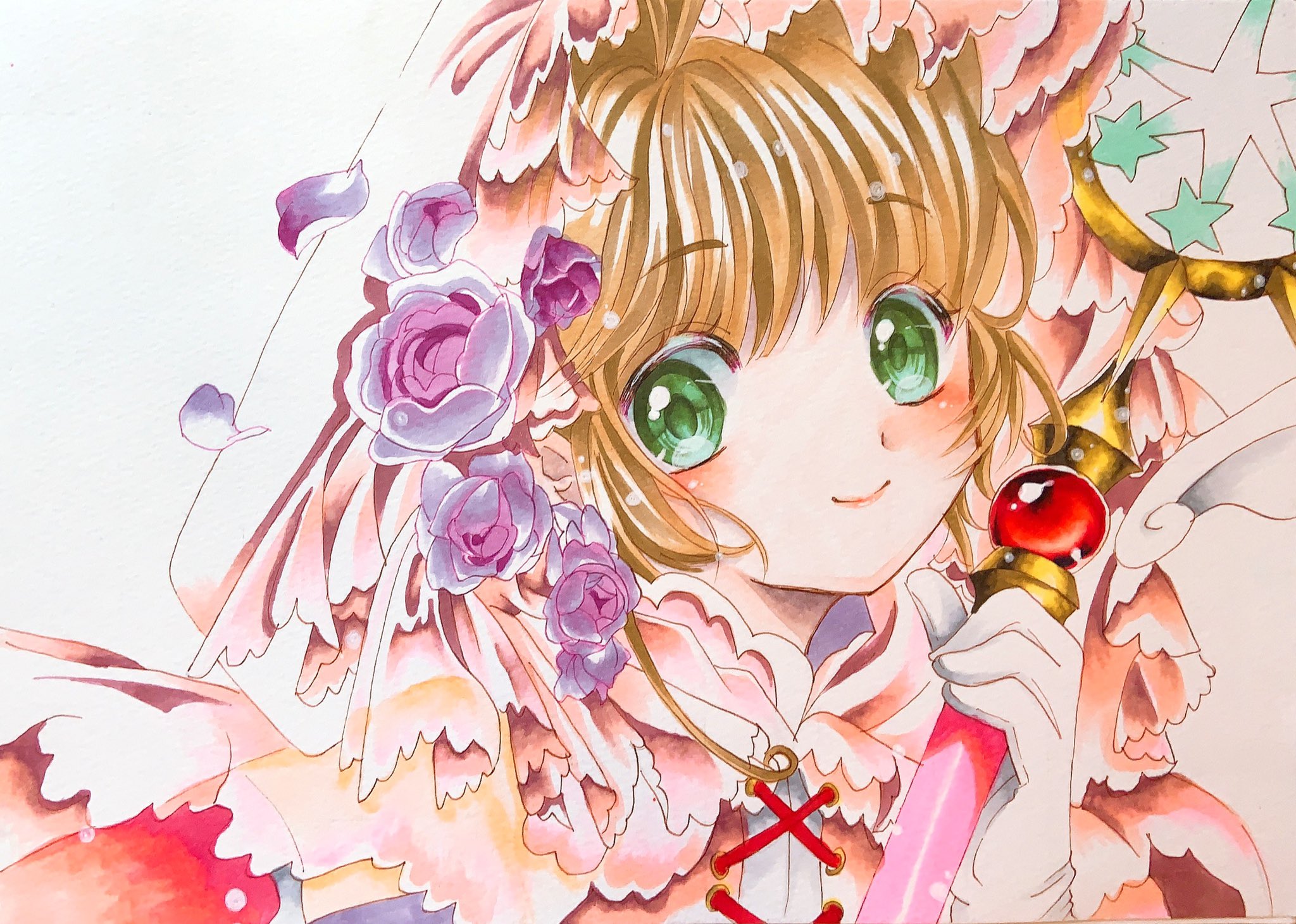 せ あ 依頼停止中 カードキャプターさくらのさくらちゃんの模写しました やっぱり可愛いね カードキャプターさくら 模写 少しでも良いなと思ったらrt T Co 10vov5b9 Twitter