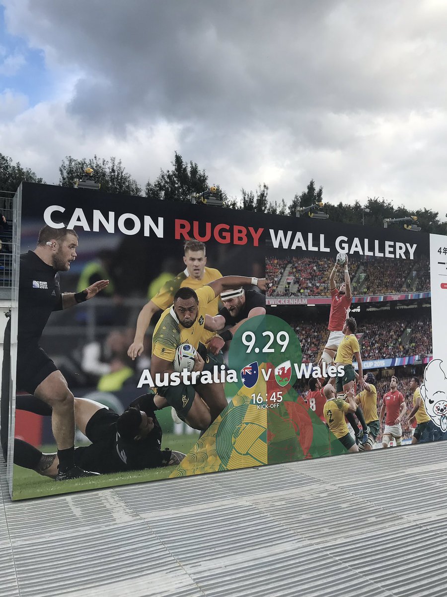 hitomiyeah's tweet image. 最高だった！！！

#RWC2019 
#AUSvsWAL