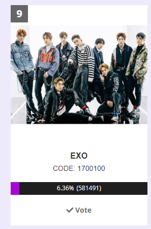 DOwithlovexoxo's tweet photo. @EXOfanbase_Int @weareoneEXO Please vote! It ends tonight at 10pm KST and we're close to being out of top 10! #EXO @weareoneEXO 
https://t.co/3ZS0D0CkGl 
https://t.co/7NWwmMb8iD