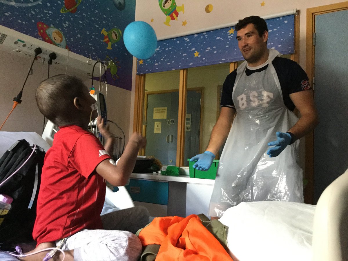 BSFound's tweet photo. 😃 It was an absolute honour to be at Bristol Children's Hospital for #ConversationsWeek, in partnership with @thegrandappeal, delivering a range of sporting activities.

We were lucky to be joined by @BristolBears &amp; @BristolFlyers, as well as our amazing staff &amp; volunteers. 🙏 https://t.co/Y6lANFxaGp