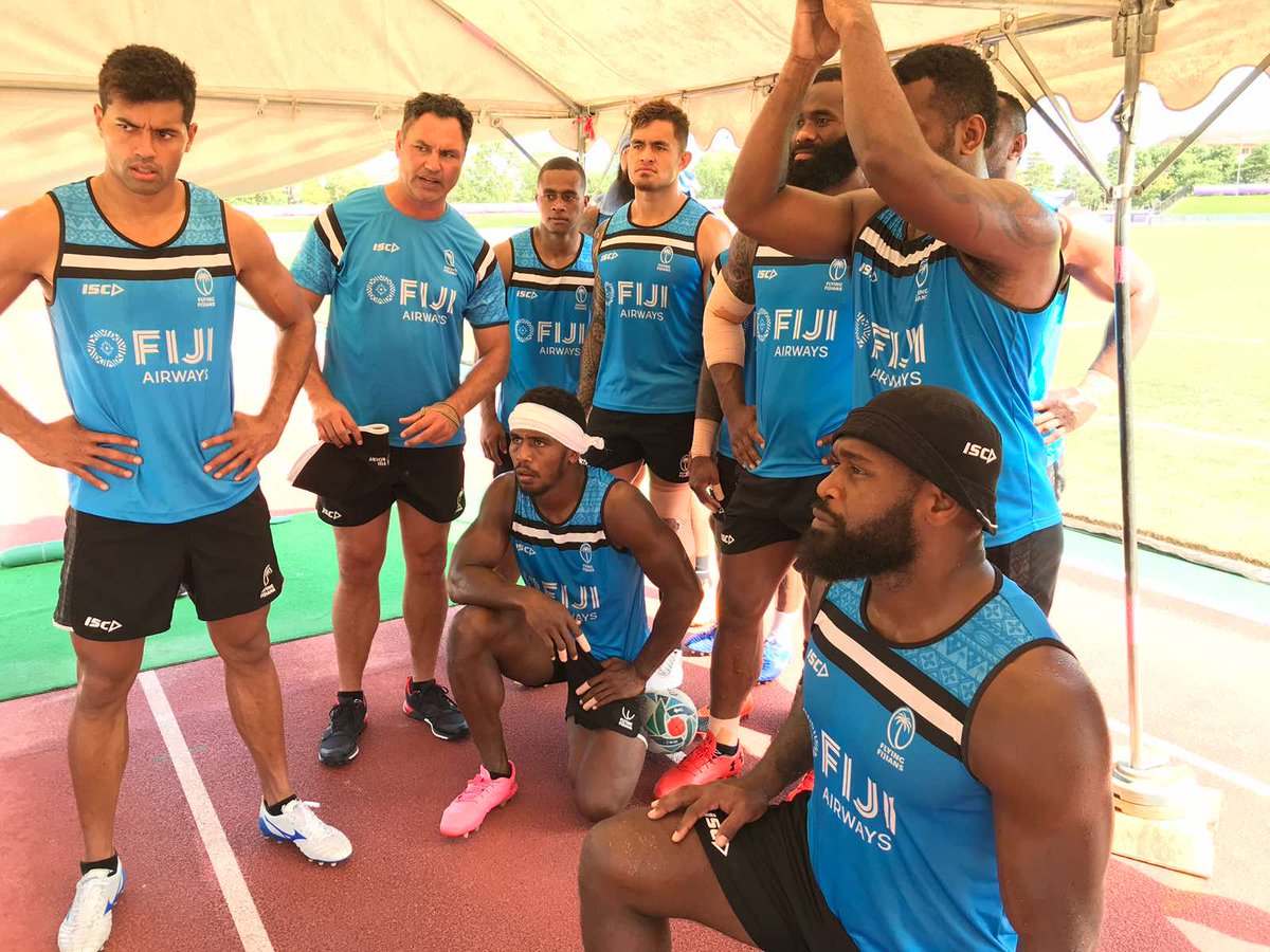 Focus is intense in Osaka.

#vakabauta #itsfijistime #RWC19