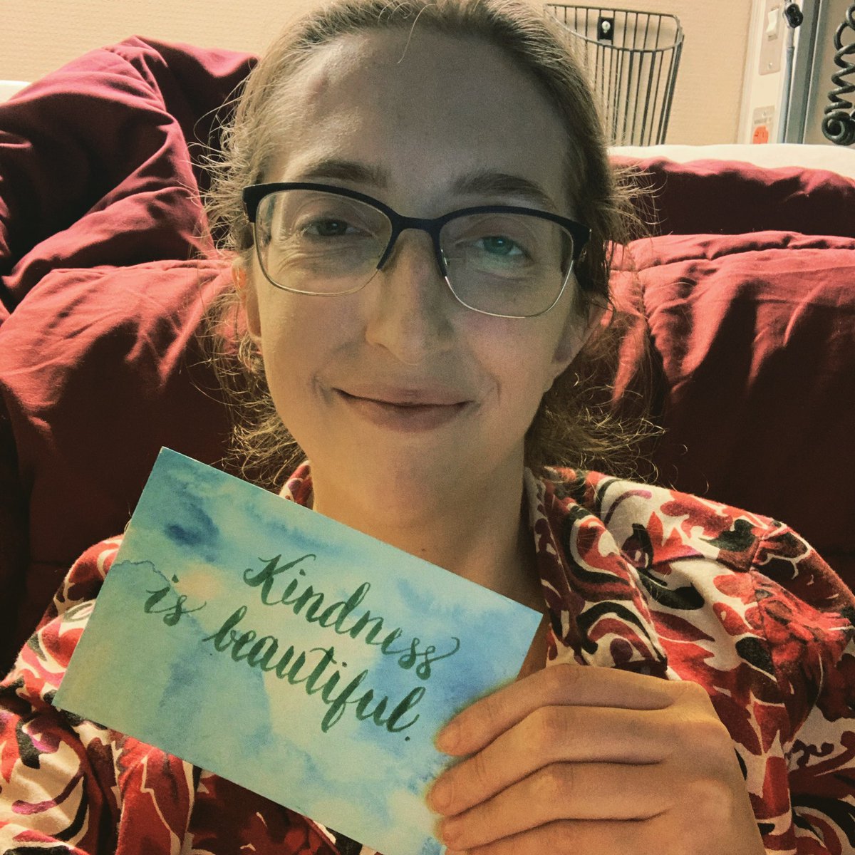 UnstuffedAlyssa's tweet photo. Made a #watercolor #postcard for a particularly great nurse. And it was a nice little #stressreduction thing for me!
#hospital #crohnsdisease #ibd #healthcare #spoonielife #uoaa #ostomy #patientcoach #handwriting #cursive #painting #calligraphy #brushpen https://t.co/V4m3HMsuAR
