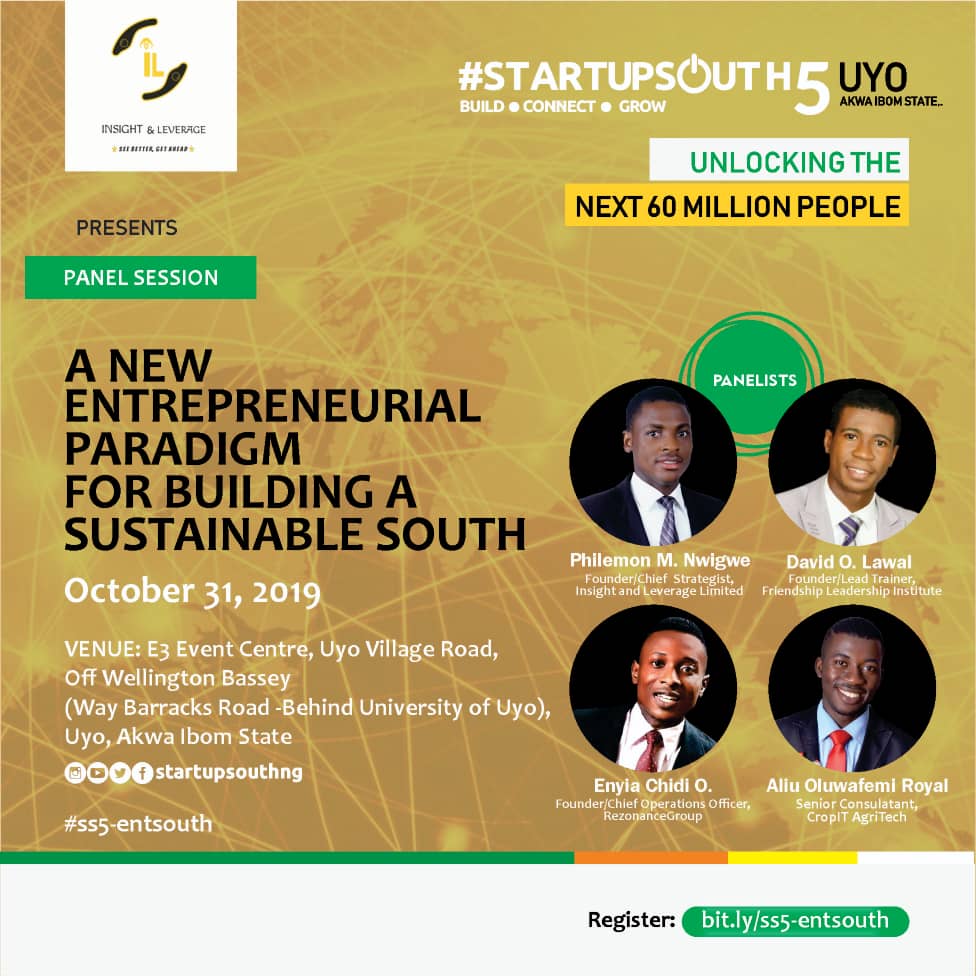 codemon_'s tweet photo. What does it take to build a sustainable business in the South? This panel session by Insight and Leverage at #StartUpSouth5 will help you set sustainable entrepreneurial goals. Register at https://t.co/0Nq6KOGoPF https://t.co/Xz44w5n8Kc