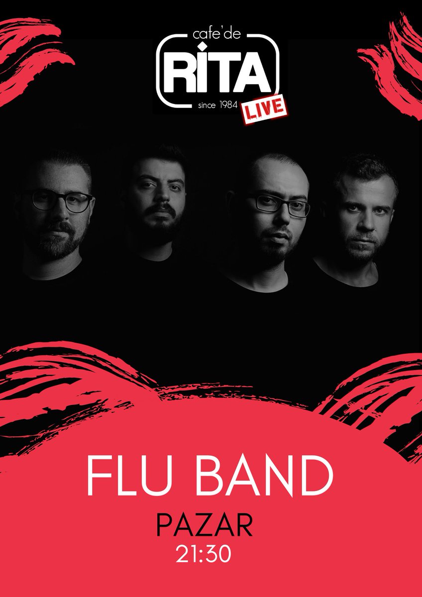 Bu akşam!
21:30
<a href="/CafeDeRita/">Cafe de Rita / Live Performance</a>