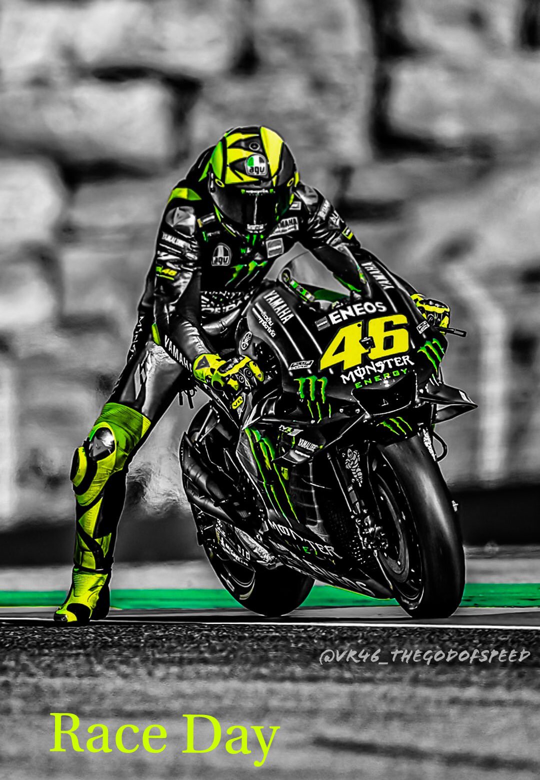 Twitter 上的 とよまる Ninja Zx 14r Ohに車検 日本gp Mtに向けて準備 Yellow イエロー この写真が1番好き バレンティーノ ロッシ T Co Omlyppxzvh Twitter