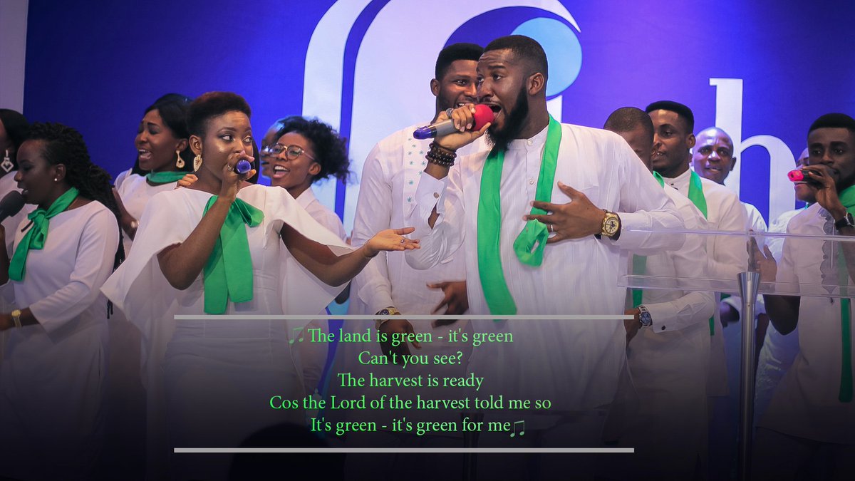 tbcnigeria's tweet image. 🎶The land is green - it's green
Ooooh
The land is green - it's green
Can't you see?
The harvest is ready
‘Cause the Lord of the harvest told me so
It's green - it's green for me🎶

#sogministers
#streamsofgrace
#thelandisgreen
#Godblessnigeria
#nationaldayservice
#tbcnigeria