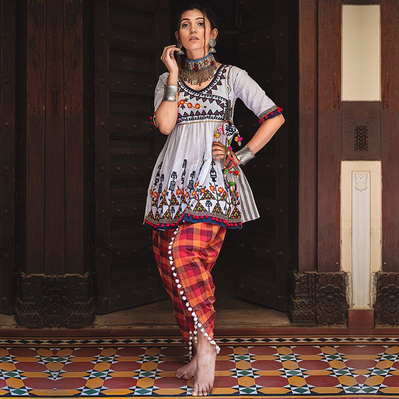navratri fusion dress