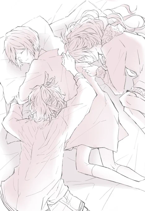 リクエスト頂いていたおやすみおだて短刀?
薬研君に無意識に甘える不動君と自由な貞ちゃんが好き? 
