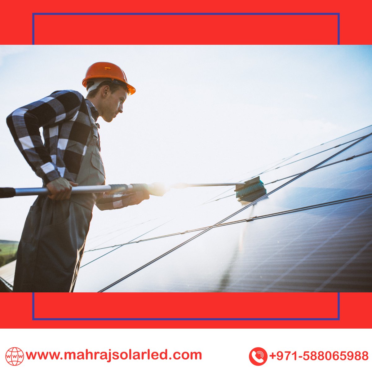 mahrajsolarled's tweet photo. โ๐๐จ๐ฅ๐๐ซ ๐๐จ๐ฐ๐๐ซ ๐๐ฒ๐ฌ๐ญ๐๐ฆ ๐๐๐ข๐ง๐ญ๐๐ง๐๐ง๐๐ ๐๐จ๐ฆ๐ฉ๐๐ง๐ฒ ๐ข๐ง ๐๐ฎ๐๐๐ข.
๐ Contact Us ๐
โ๏ธ +๐ต๐ณ๐ญ-๐ฑ๐ด๐ด๐ฌ๐ฒ๐ฑ๐ต๐ด๐ด
๐https://t.co/Qk49Uzj5M3
#SolarMaintenanceDubai #SolarMaintenanceinDubai #SolarMaintenanceServices #SolarPanelCleaning #Dubai #UAE https://t.co/znjpJoOfG4