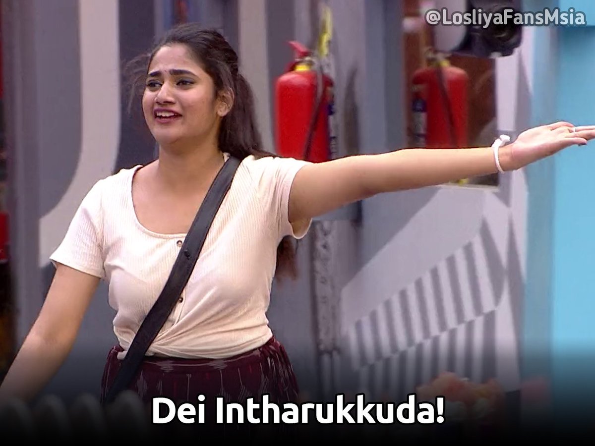  #Losliya  Photo Comments (2/x)Just for fun. Use them when you needed. And don't forget to RT. Follow this thread as we might keep adding new photo comments too.  #LosliyaArmy  #BiggBossTamil3