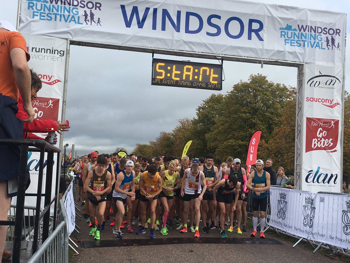 3rd place @windsorhm 69:29! Thanks to all the fans who came to support! #ForTheFans #WindsorHalfMarathon