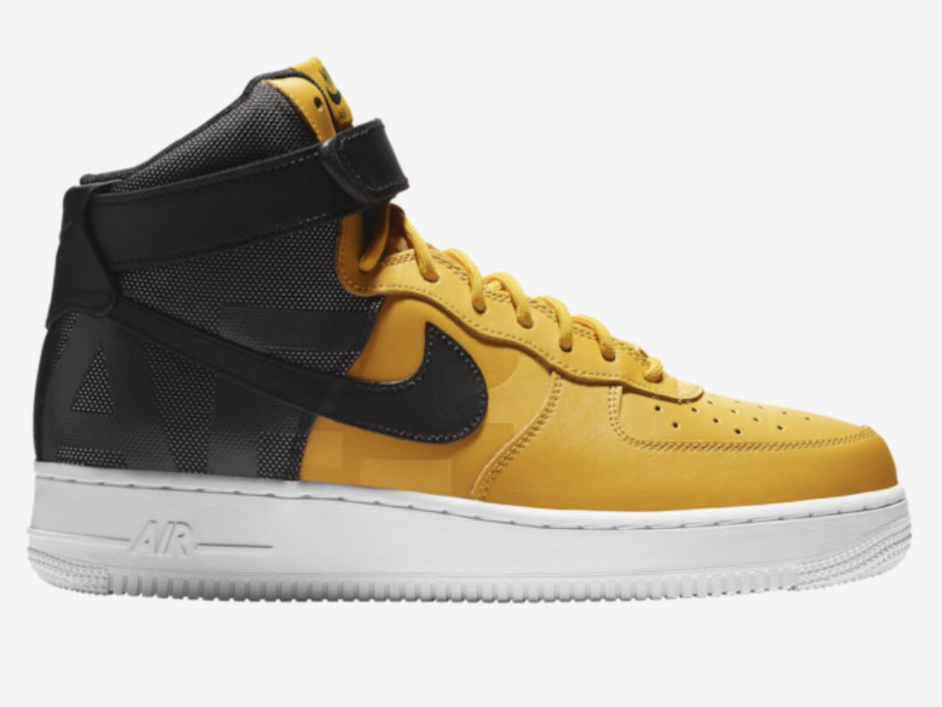 mustard air force ones