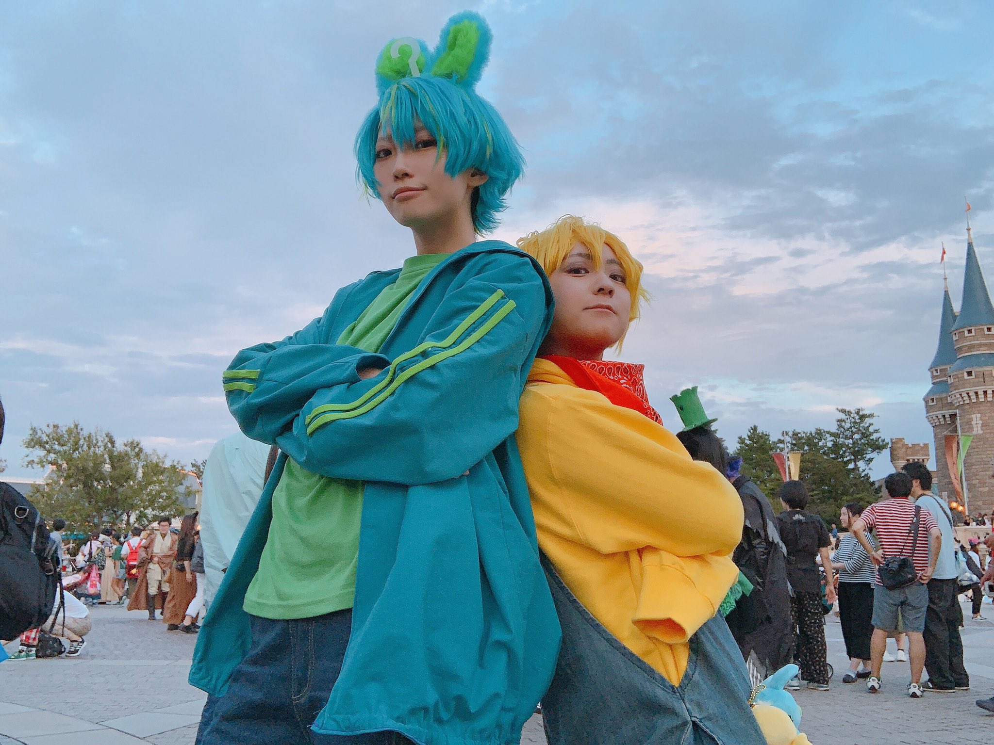 ダッキー＆バニー トイストーリー コスプレ ハンドメイド