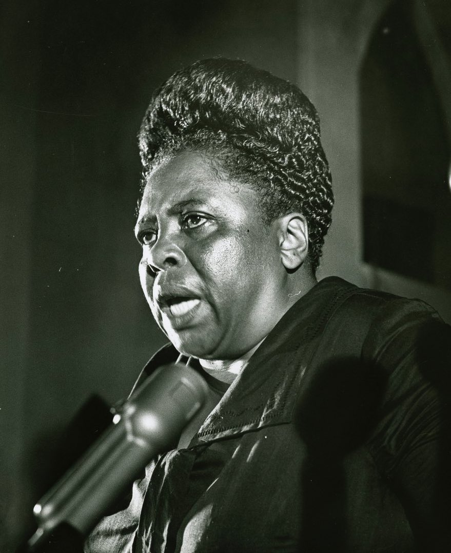 BerniceKing's tweet photo. “You can pray until you faint, but unless you get up and try to do something, God is not going to put it in your lap.”

~Fannie Lou Hamer https://t.co/4PizuAyUn6