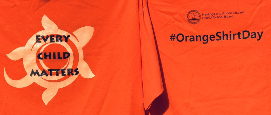 Troy Maracle (@troymaracle) on Twitter photo As we head into #OrangeShirtDay2019 I am proud to share that we have made over 5000 shirts in the last four years to commemorate those who survived and those who have been impacted by Residential Schools. I look forward to visiting <a href="/HPEschools/">Hast. and Pr. Ed.DSB</a> as we remember #EveryChildMatters As we head into #OrangeShirtDay2019 I am proud to share that we have made over 5000 shirts in the last four years to commemorate those who survived and those who have been impacted by Residential Schools. I look forward to visiting <a href="/HPEschools/">Hast. and Pr. Ed.DSB</a> as we remember #EveryChildMatters