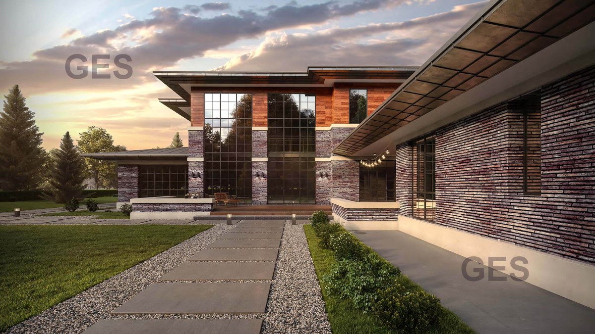 GlobalEnginee18's tweet photo. Villa A2 in the style of F.L Wright..⭐️
Elegant Villa with a Magical Design💫
#architecture #delightful #fineart #spacious https://t.co/Ke5EsCPXrR