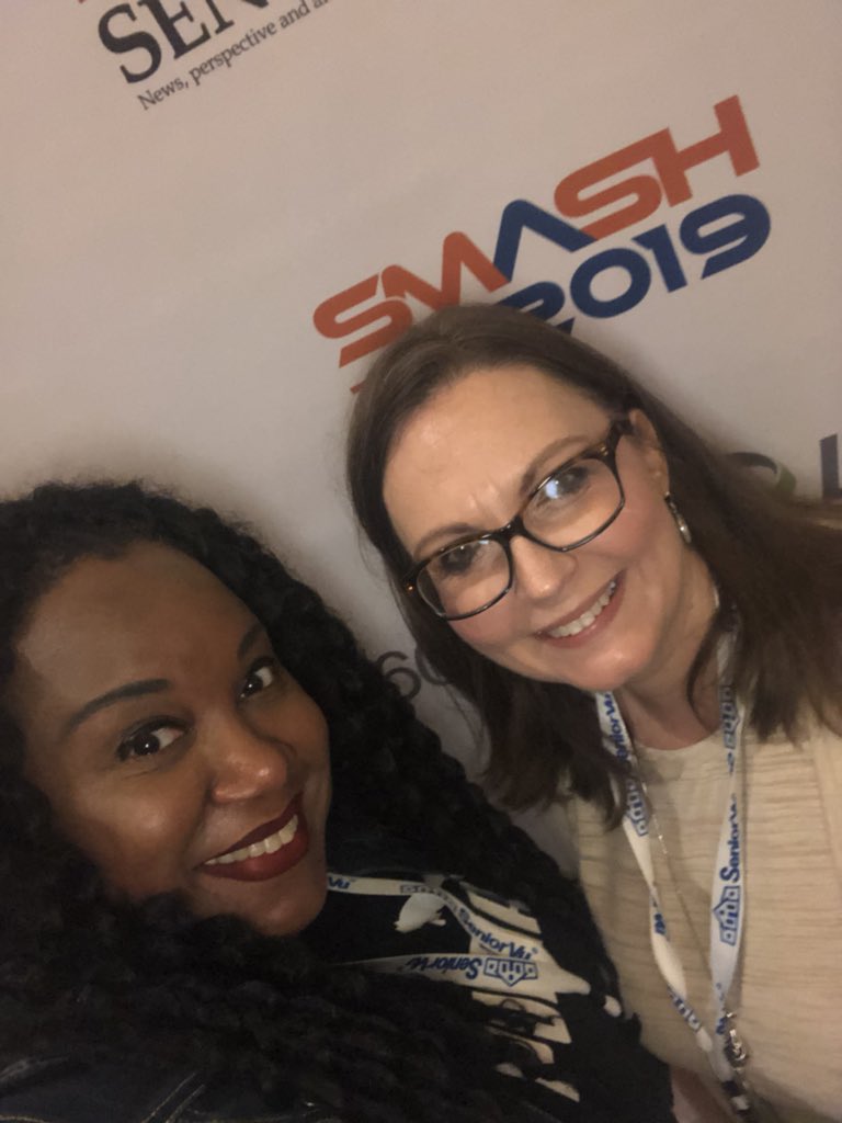 BigMediaCEO's tweet photo. @SrCareSummits still thinking about it! #SMASH2019 was amazing! @BevJack and @crestodina stole the show! #GreatInfo #GreatConnections #AllLove https://t.co/bNpH7egKTd