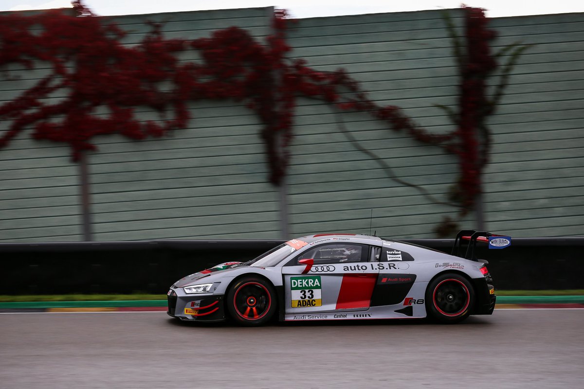 ISR_racing_team's tweet photo. P4 👏👏 Superb drive by #frankstippler and @filipsalaquarda in @Sachsenring_de Race 2.
They come close to the podium after an amazing race. 🔝 result to end the @gtmasters season.
@ISRRacingTeam
#bestteam @sachsenring
#car33 #audisport #audiczech #racingcars #gt3
#audipassion https://t.co/eWLlrYazGz