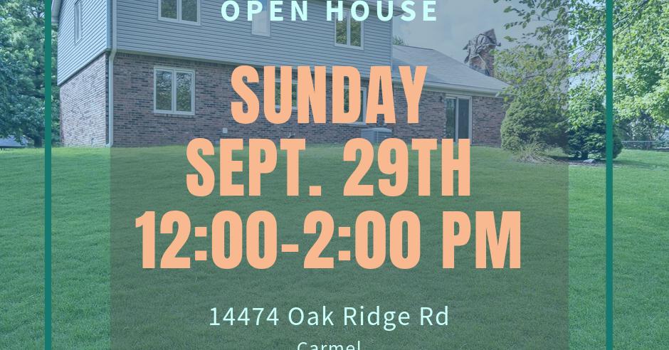 Open House Today!