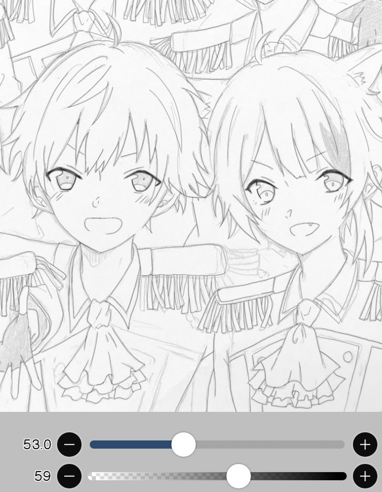 #すとぷりギャラリー
#すとぷり
#なーくん #莉犬くん
今、フルメンでスキマ時間を使いながら描いてるけど、このおふた方は、上手くかけてるぞ( ー̀∀ー́ )