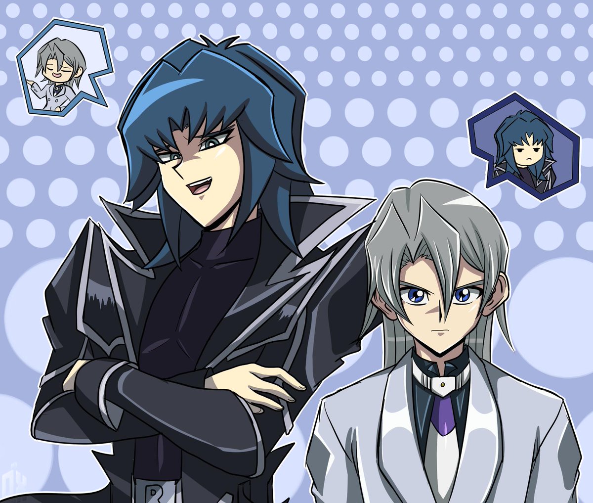 Edo Commissions Closed Personality Swap Edo And Ryo 遊戯王gx 遊戯王 エド フェニックス 丸藤亮