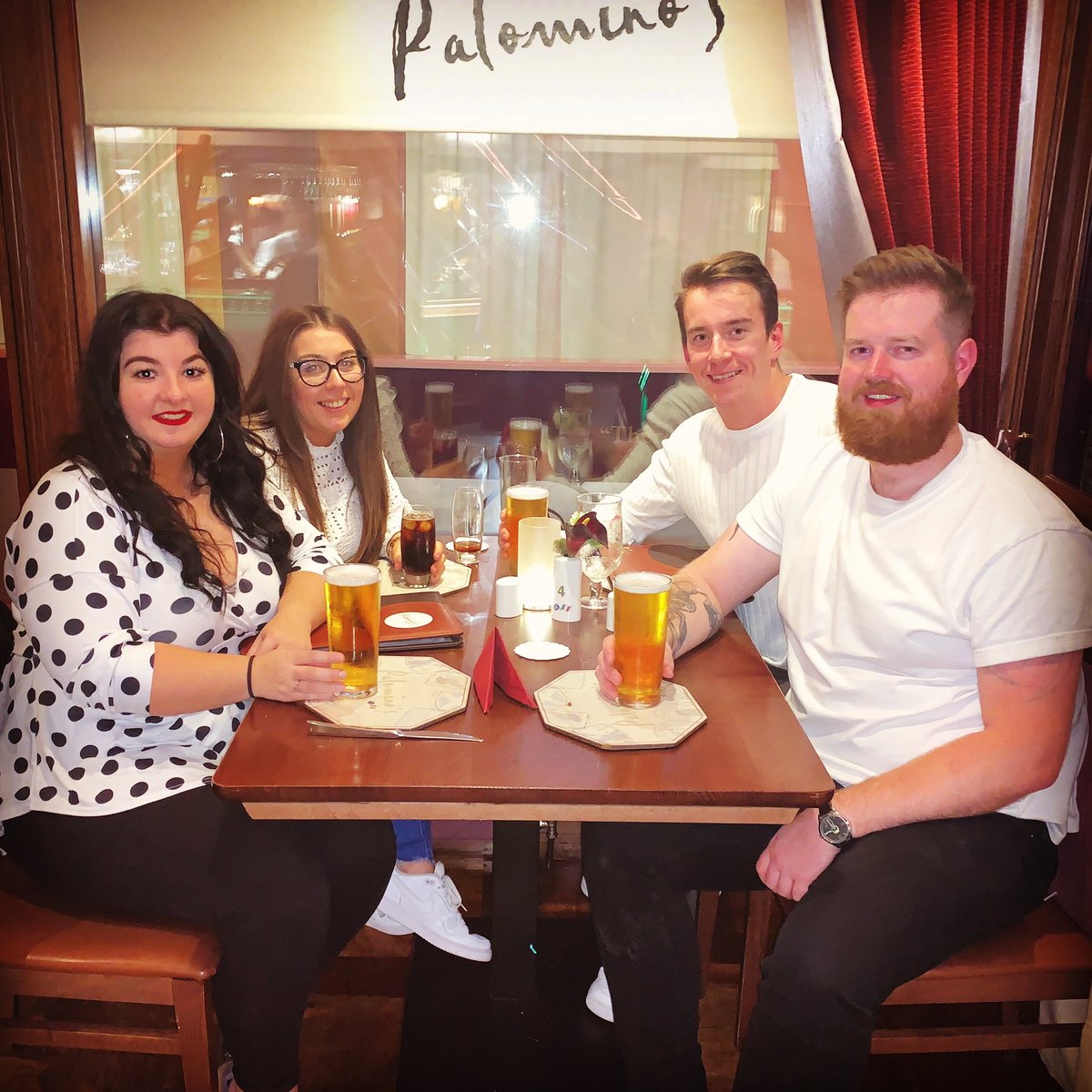 JacquesH93's tweet photo. Fantastic day at @Ingliston foodfest finished off with dinner and drinks in Palomino’s 🍸🍴🥰 #ingliston #inglistonfoodfest #dinner #drinks #rumtasting #gintasting #donpaparum #bloomgin https://t.co/NL2wSxIYt1