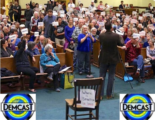 postcards4USA's tweet photo. @JanetChadwick9 @joncoopertweets @townhallproject Got a no-show Representative? Then you will want to do an Empty Chair #TownHall! Plan an event even if they won't show up. #MissingMembers
Replace your Rep with a cardboard cut out, experts in relevant fields, speakers, music...Just be sure to get video for #DemCast!
@DemCastUSA https://t.co/SXc51RVQ0l