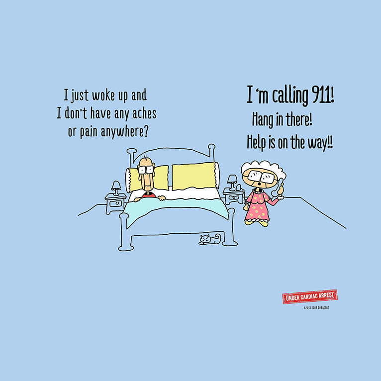 UnderCardiacA's tweet photo. No pain?! Something must be wrong. Call 911!!

https://t.co/iKoAzQ1BjT https://t.co/o0yRJ891xL