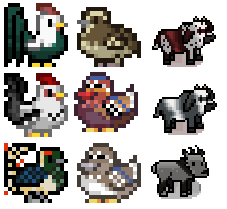 NexusSites's tweet photo. "Asian Animal Pack" for #StardewValley replaces the boring old livestock with animals from Asia.
https://t.co/WKlAfXvwj2
#NexusMods #StardewValleyMods #StardewMods #SDV #SDVMods #ValleyMods https://t.co/gSaxLeDv9H