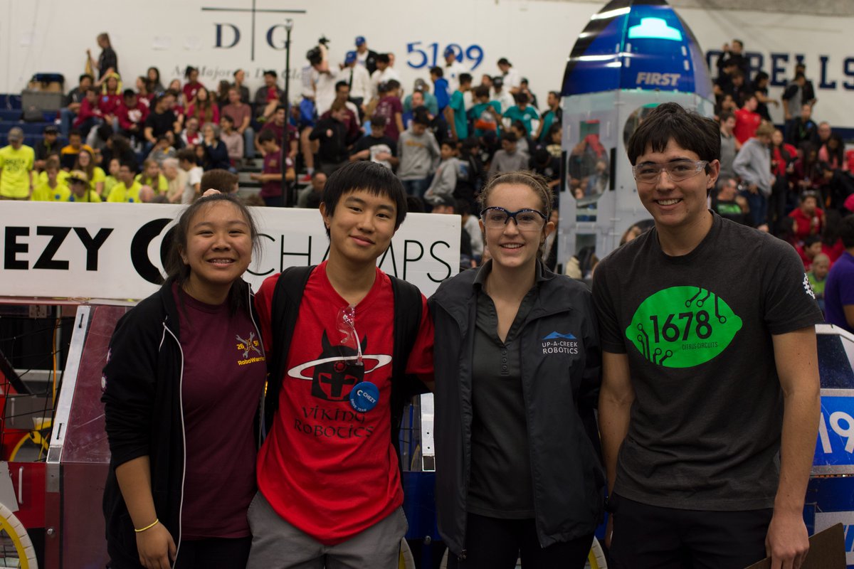 We can't wait to play on the third-seeded alliance with <a href="/team1619/">Up-A-Creek Robotics</a>, <a href="/FRC2928/">Viking Robotics Team 2928</a>, and Team 2659 Robowarriors! Elimination matches will pick up after lunch ends at 1 PM. #omgrobots #thisiscitrus