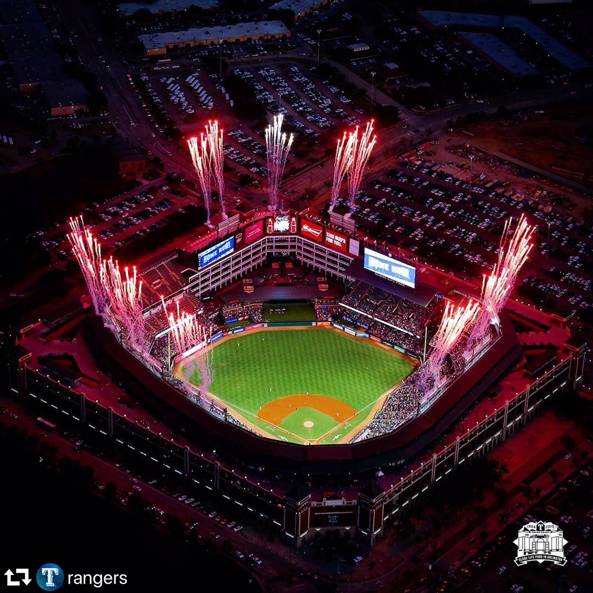 visit_arlington's tweet photo. Today’s the day... #TogetherWe say #FarewellGLP ⚾️ https://t.co/8YMeoIVcC9