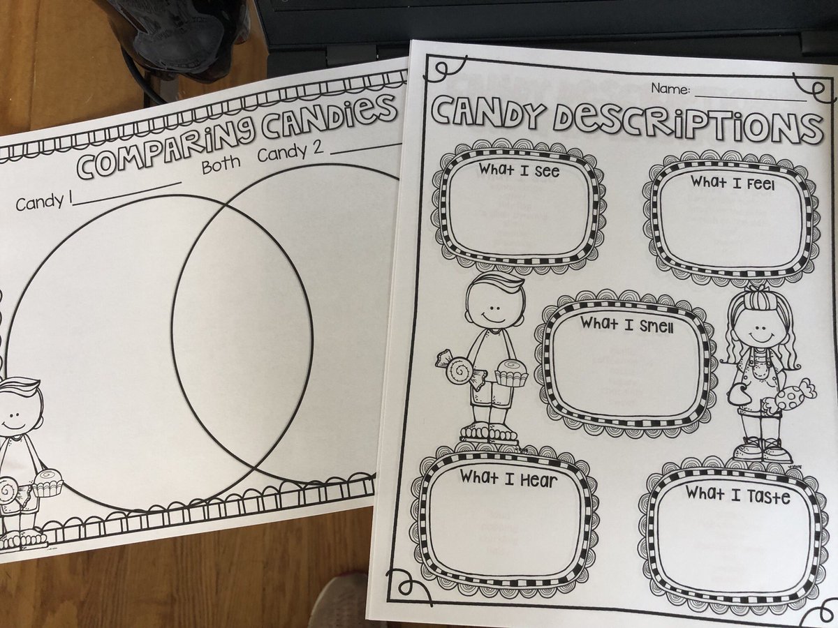 karlapfu's tweet photo. #Descriptive #Writing using #Chocolate &amp;candy!
🍫will lead us to: 
*Make personal connections- describe your fav food using adj.
*Develop background knowledge &amp;Sequence- how🍫is made #reading.
*Show not tell-5 senses graphic organizer.
*Compare&amp;contrast🍫&amp;🍬
#ESL #ELs  #ellchat https://t.co/sbTQ2ZFWN5