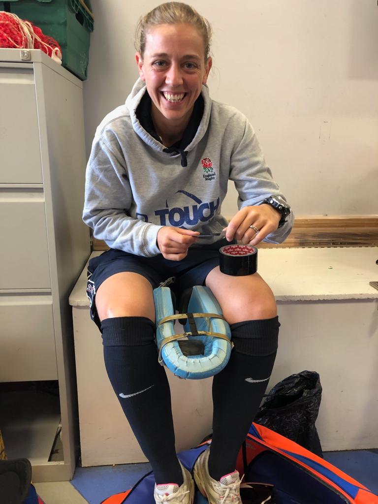 Portsmouth_H_C's tweet photo. Big thank you to @obohockey for sorting out a problem one of our keepers had with her kicker straps this week. Kirsty kept a clean sheet so it must have worked 👌🏑 https://t.co/jVsoEu8IzG