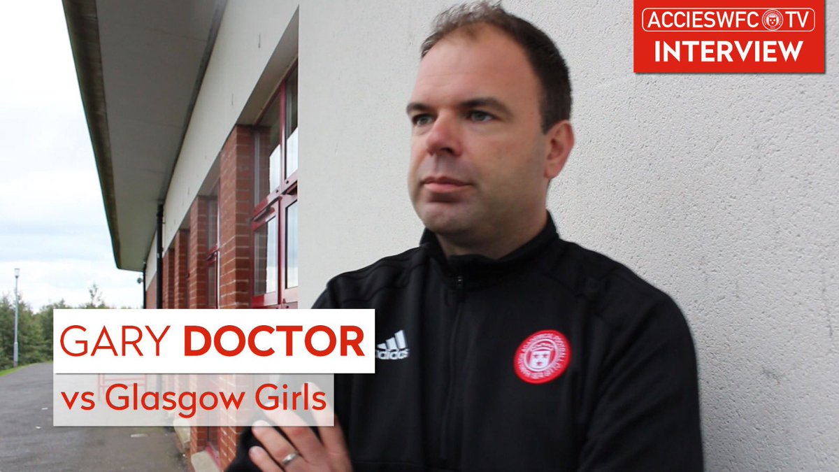 accieswfc's tweet photo. REACTION | Glasgow Girls 0-5 Accies

1️⃣ @GaryDoctor1 “It was a confident and comfortable win” 

👉🏼 https://t.co/J0trCJYZQi

2️⃣ @nicholasturrock “It was very important we reacted positively”

👉🏼 https://t.co/SUD27kCiC3 https://t.co/PvySex2T3R