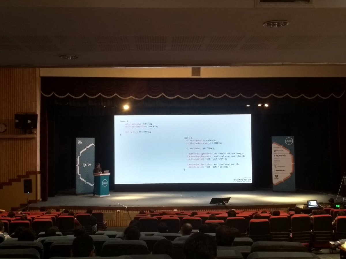 jishnunvvn's tweet photo. It's been such a great two days being the part of JSFOO 2019 conference on Javascript.Thanks to @hasgeek for giving me such a opportunity to be the part of the crew and helps me to connect with many front end developers and freelancers.
#hasgeek #jsfoo2019 #Javascript #Frontend https://t.co/Lz5yrdKhps