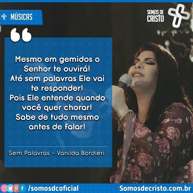 SomosDCOficial's tweet image. O Senhor vai te ouvir. Creia nisso!

#vanildabordieri #sempalavras #musilerecords #Gospel #gospelmusic #gospelsong #gospelfest #gospelnews #gospels #gospelmusicians #GospelArtistEnt #gospelhouse #gospelofjohn #gospelnight #gospelsoul #gospeltour #gospelr… ift.tt/2olG6W7