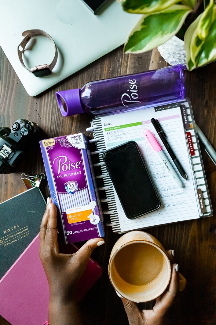 What don’t you leave home without? #ad As a busy mom who experiences bladder leaks, I always keep <a href="/poise/">Poise</a> 
 Microliners in my bag. They’re comfortable and they keep me dry! bit.ly/2Kvy3Az #stayyoustayamazing