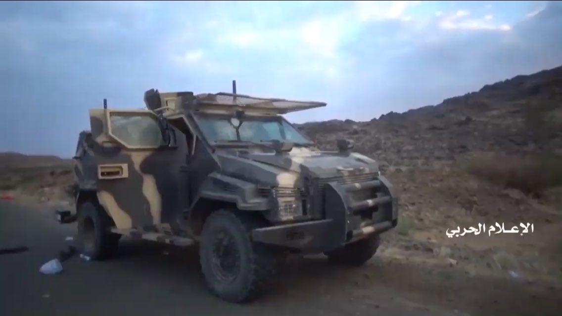 anthonyfenton's tweet photo. Saudi Arabia experiences biggest loss of Canadian-made armored vehicles in 4.5 years of war on Yemen; upwards of 7-8 GDLS LAVs, several Streit Group vehicles destroyed/seized by rebels https://t.co/CDb5M9zkQS