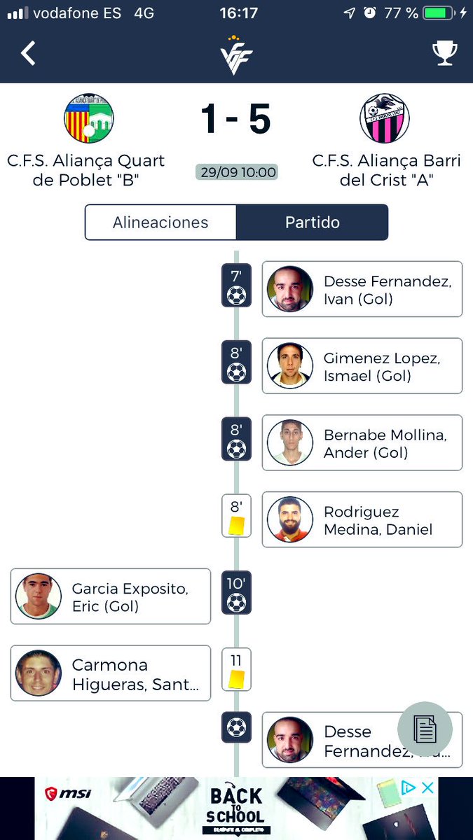 Gran victoria de nuestro senior