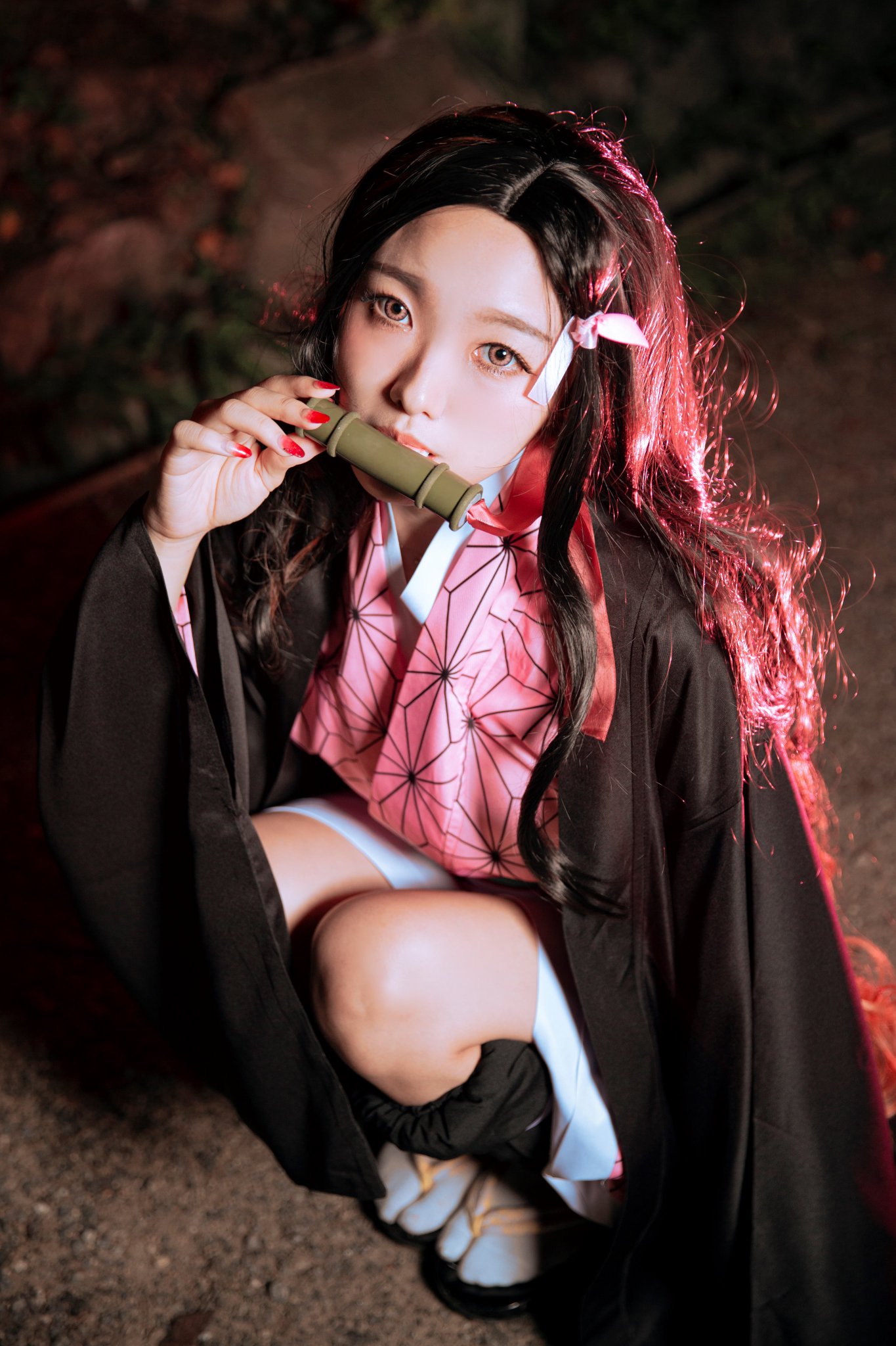 귀멸의 칼날 鬼 滅 の 刃 네즈코 禰 豆 子 @mongza_cos P