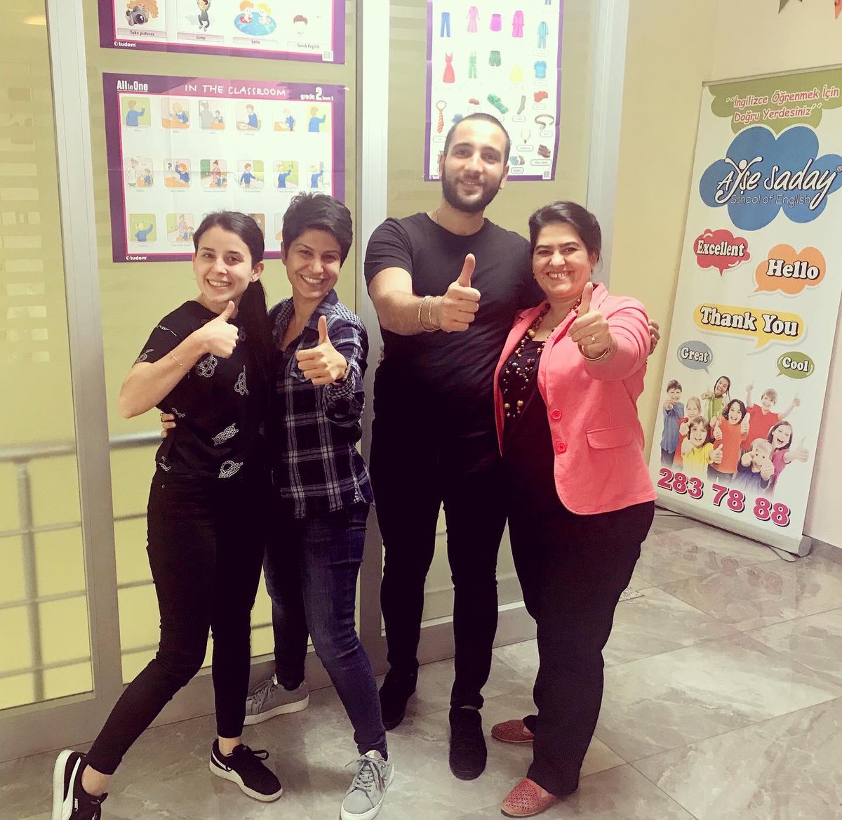 Ayşe Saday School of English tweet media