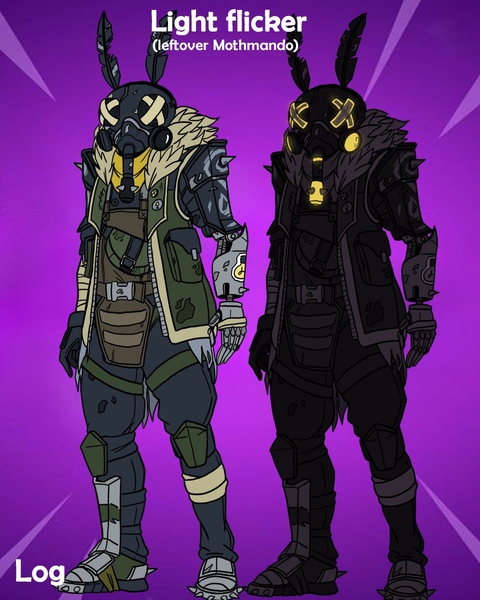 logishere's tweet photo. What if Mothmando also got a skin in the leftovers set?
a concept that took way longer to make then I thought..
#fortnite #fortniteart #mothmando #skinconcept #fortniteconcept #fanart https://t.co/Z8nG0G8I88