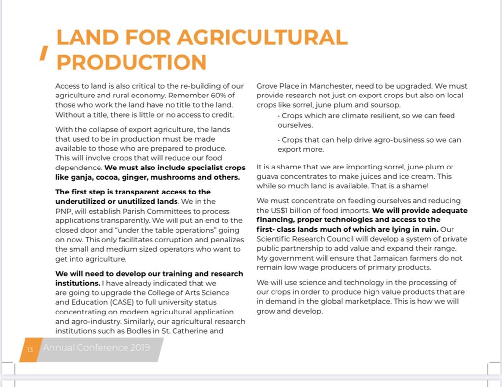 pnporangearmy's tweet image. Land for Agricultural Production #BigIdeas #BigSolutions