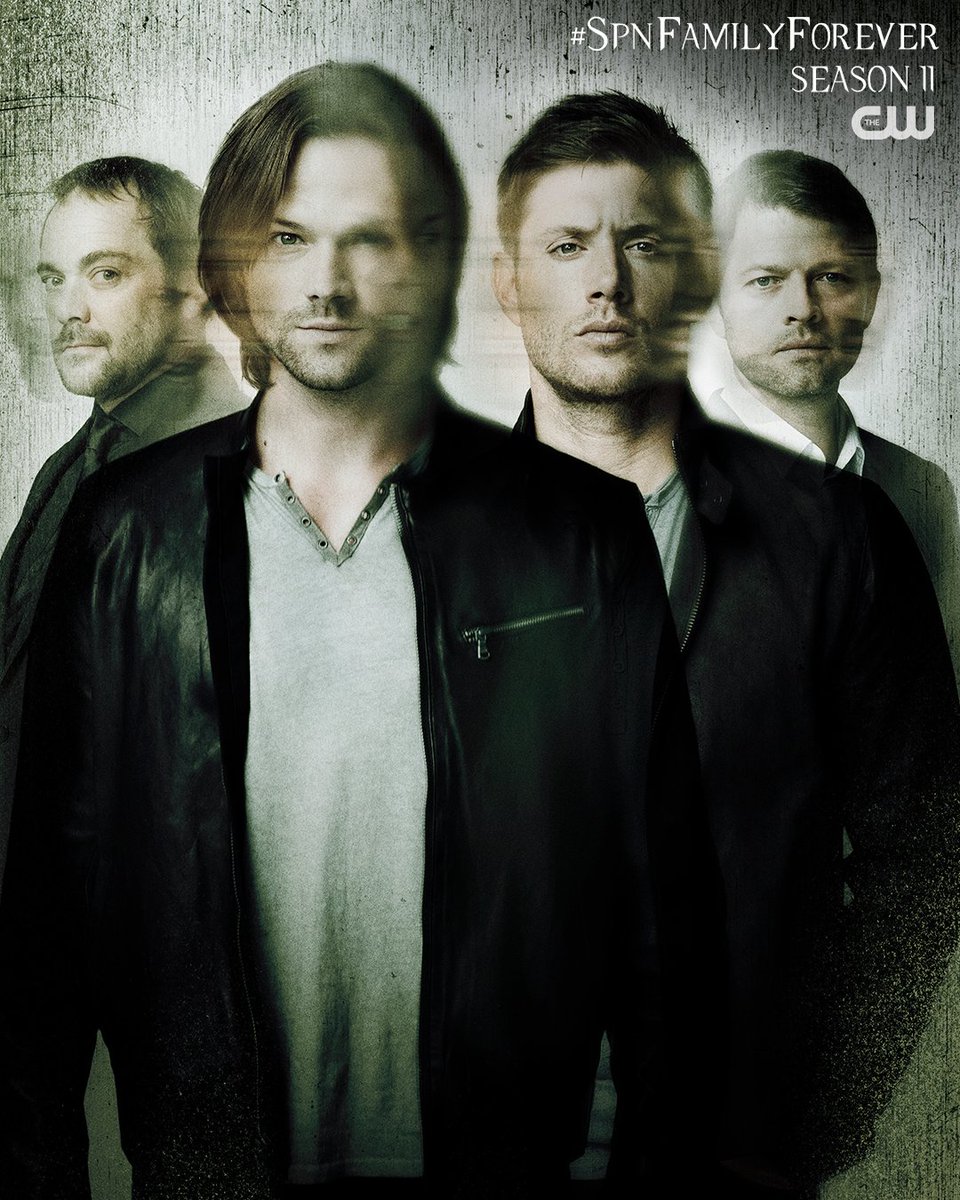 cw_spn's tweet photo. Between darkness and deliverance. #Supernatural’s final season premieres Thursday, October 10. Stream free next day only on The CW App. #SPNFamilyForever https://t.co/uvihSHxLyE